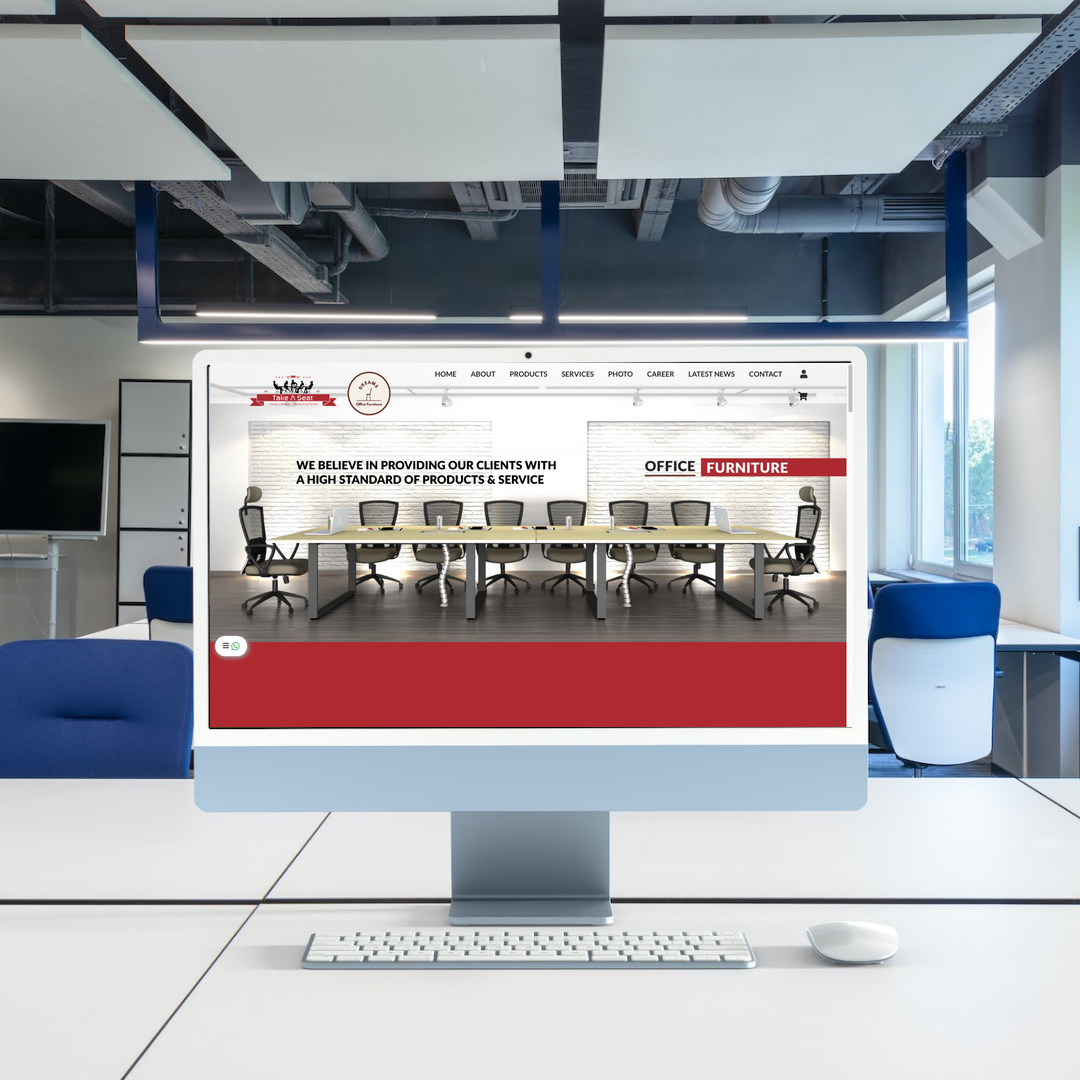 Reka Web dan SEO untuk Pembekal Perabot Pejabat Johor