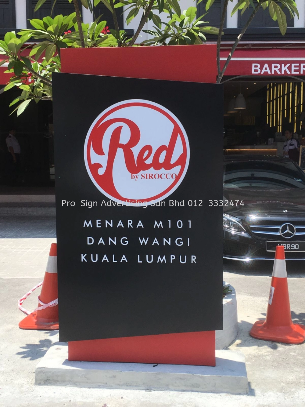 LED PYLON (RED HOTEL, KL, 2018)