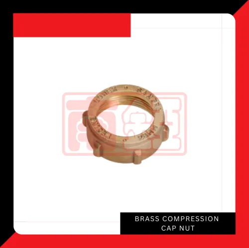 Brass Compression Cap Nut