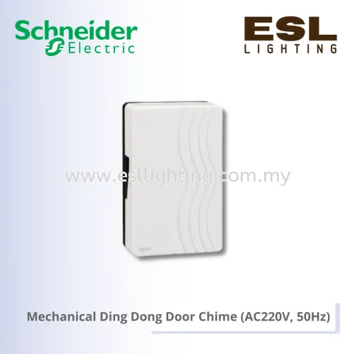 SCHNEIDER Mechanical Ding Dong Door Chime - 99AC220