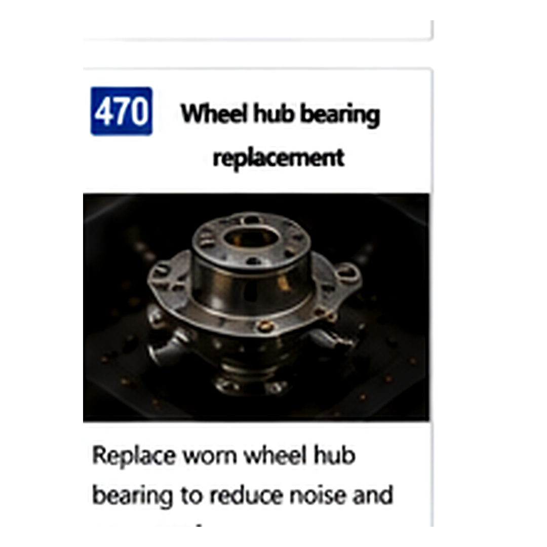 Wheel Hub Bearing Replacement