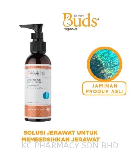 [HOT SALE] Dr Buds Organics Acne Rescue Mild Cleanser (150ml) - Totarol Extract and Tea Tree Oil | Soothes and Hydrates Skin