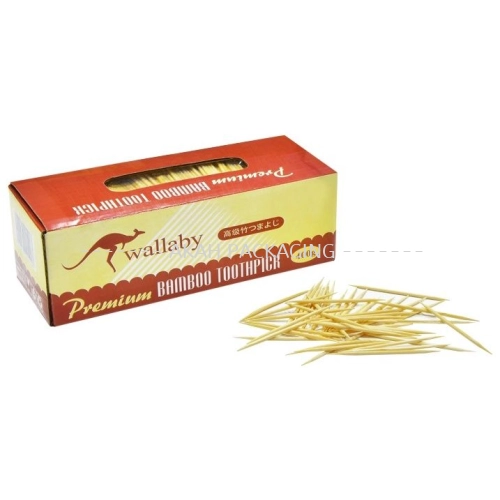 Bamboo Toothpicks (400gram per box)