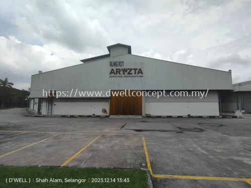 WAREHOUSE OUTDOOR 3D EG BOX UP SIGNBOARD AT SHAH ALAM | SELANGOR