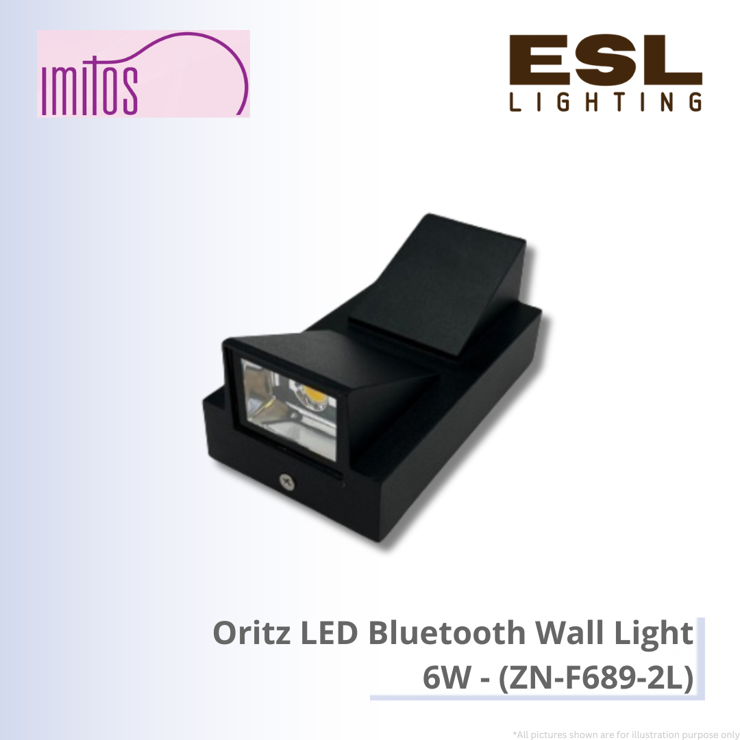 IMITOS Oritz LED Bluetooth Wall Light 6W - ZN-F689-2L