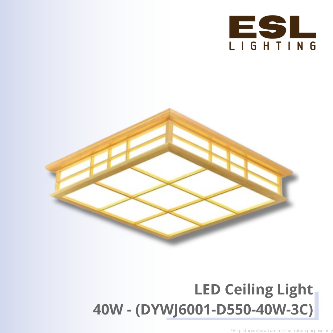 LED Ceiling Light 40W - DYWJ6001-D550-40W-3C
