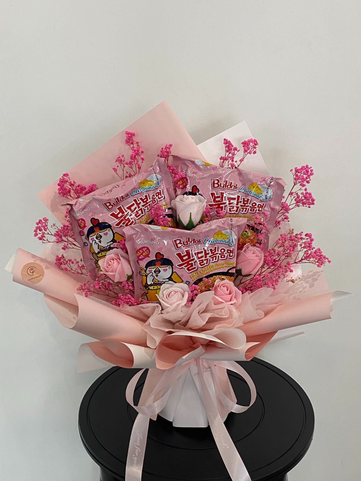 BULDAK Carbonara with Soap and Preserved Flowers Bouquet