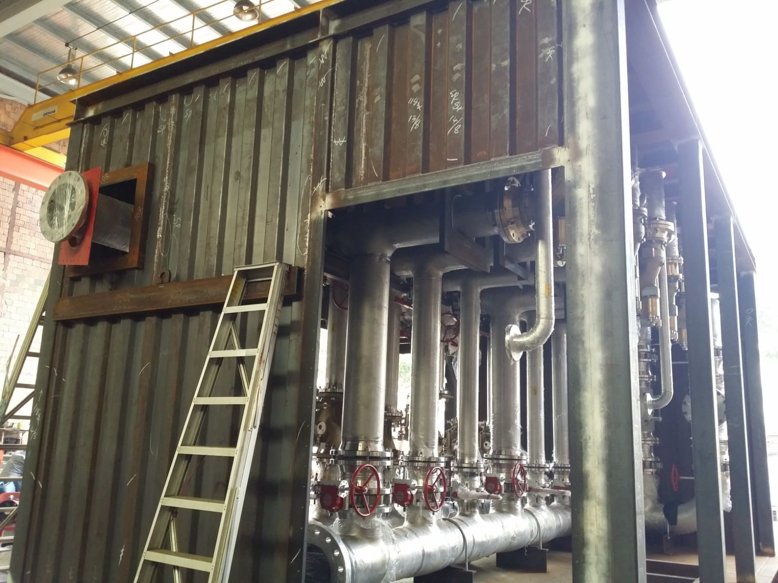 Offshore Enclosure Skid Fabrication