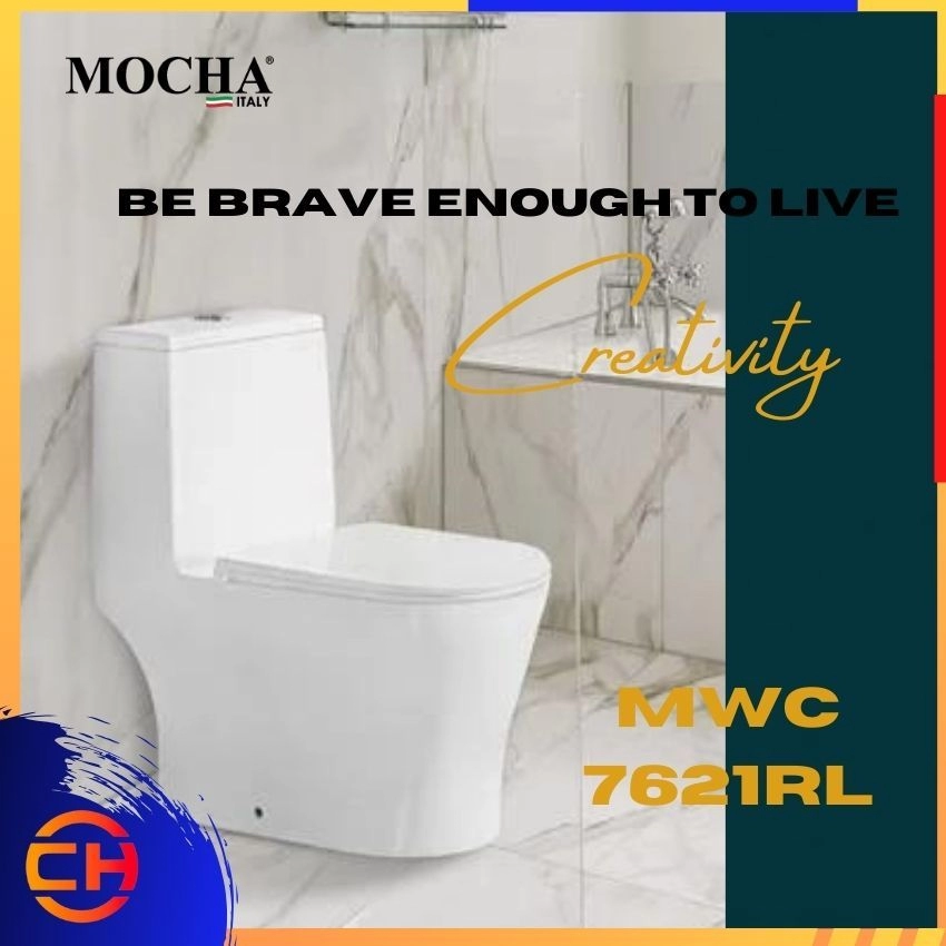 Mocha  Water Closet Toilet Bowl MWC7621RL 