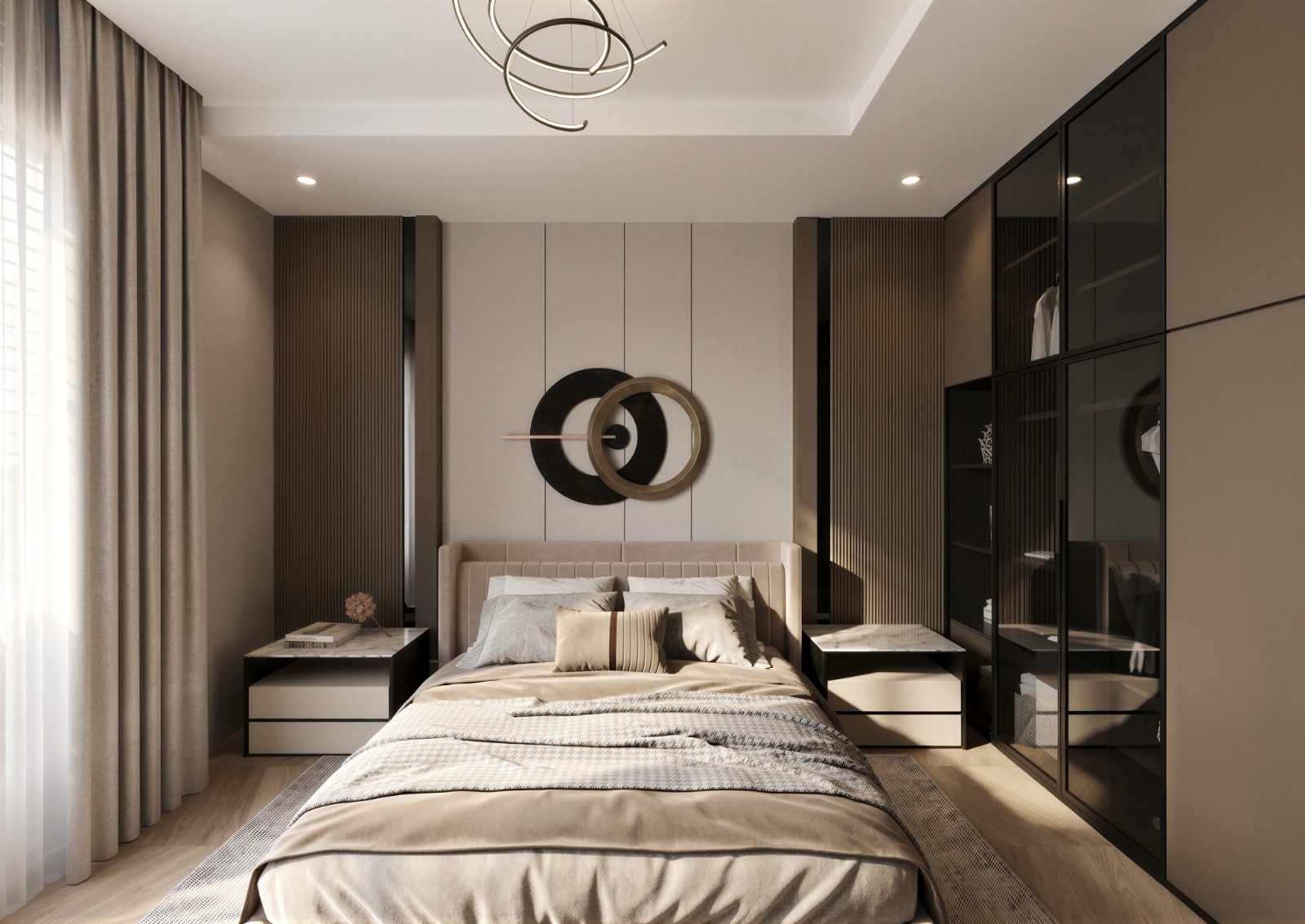 Bedroom - Isola Villa @ Bungalow | Interior Design in Selangor & KL Now