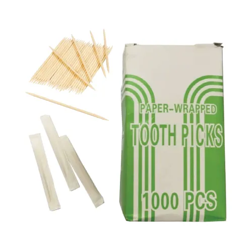 Paper Wrap Wooden Toothpick