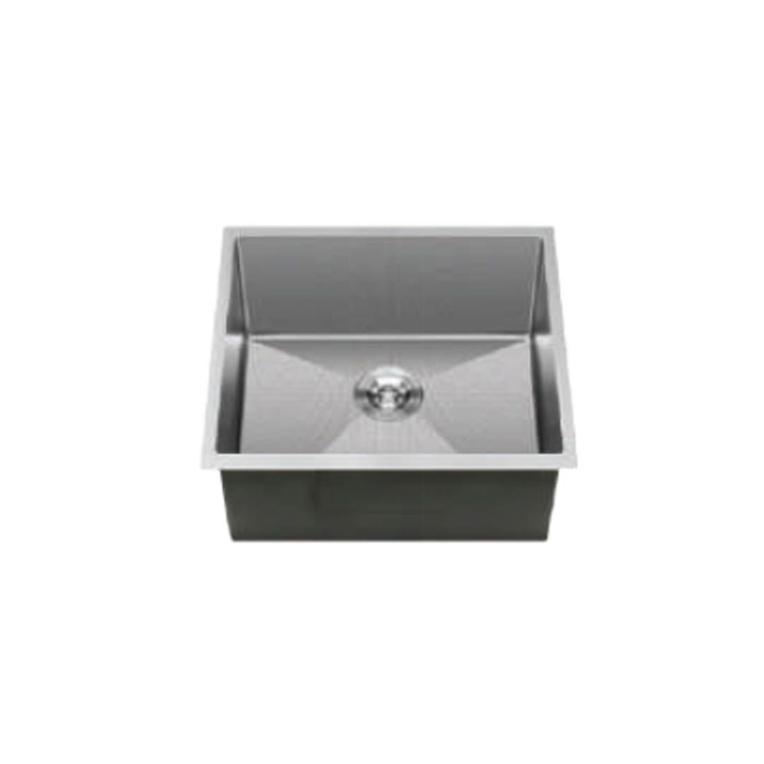 Single Bowl Sink #KS-YN-SH4545-SS/BL
