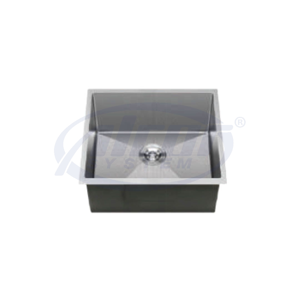 Single Bowl Sink #KS-YN-SH4545-SS/BL