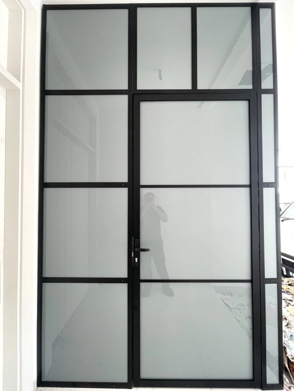 Tofu Grid Swing Door (Eco Majestic/Beranang)