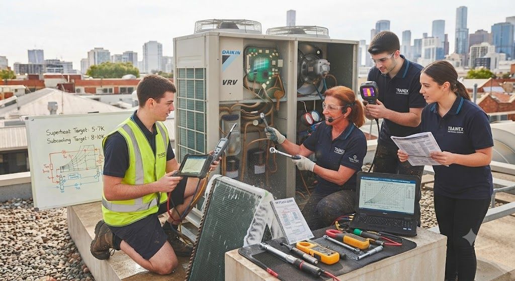 VRV system performance testing training