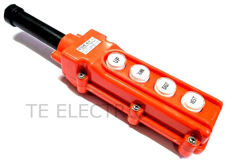 COB61 / COB61H / COB62 / COB63  UP / DOWN HOIST PUSH BUTTON 5A 250VAC WATERPROOF CRANE INDUSTRIAL CONTROL SWITCH