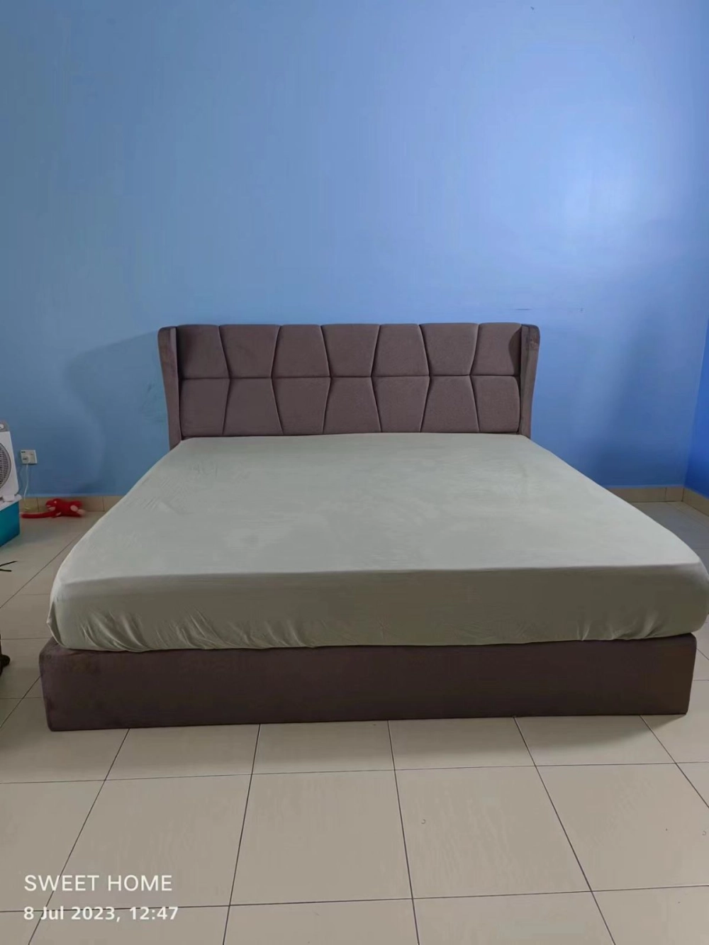 Headboard Divan Queen Size Bed Frame | Queen Size Mattress | Premium Dressing Table With Lights | Bedroom Set Furniture | Jitra | Muar Johor | Bertam Penaga | KL | Rawang Puchong