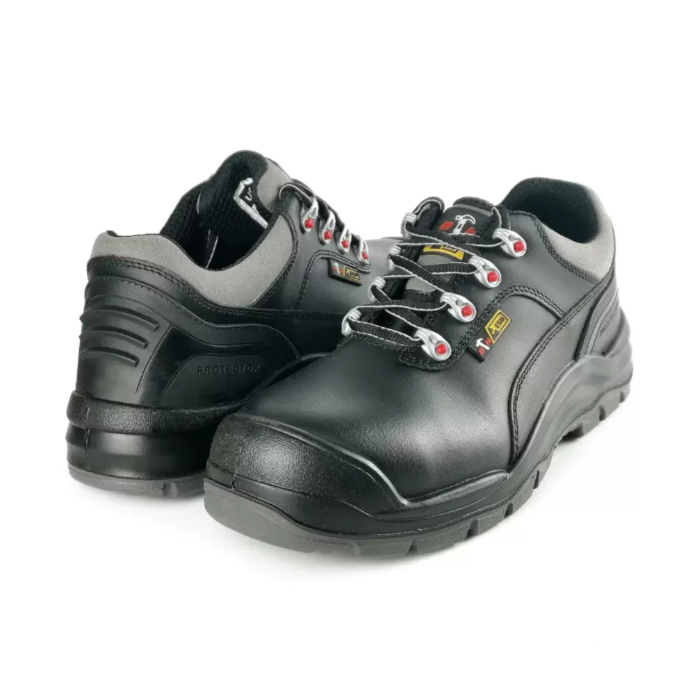 Black Hammer Men ESD Low Cut Safety Shoes BH1206