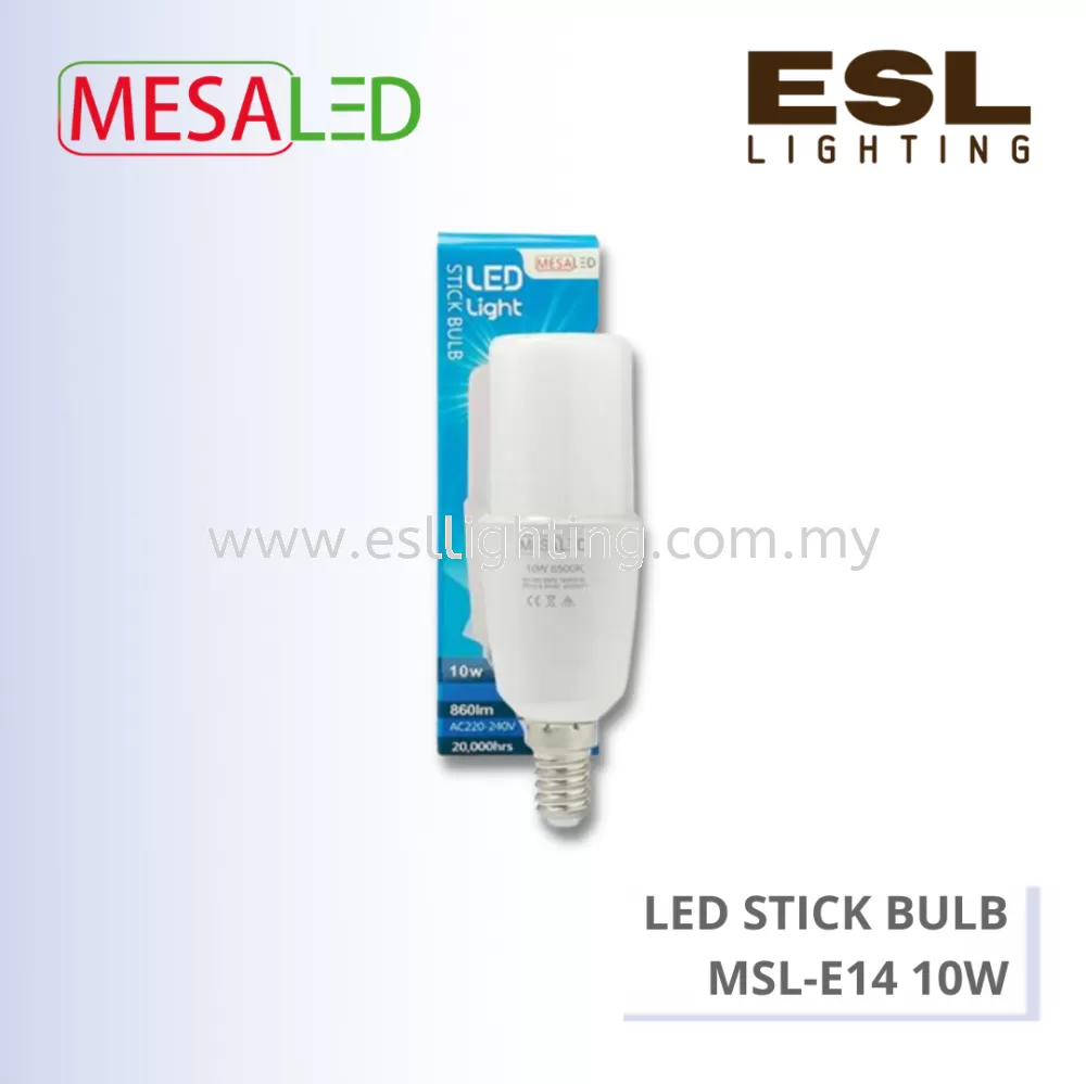 MESALED LED STICK BULB E14 10W - MSL-E14 10W