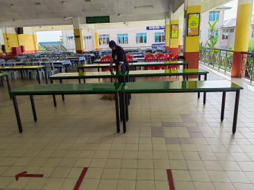 Fibreglass Table and Bench | Food Court Table Bench | Canteen Table And Bench | Meja Kantin Kilang Medan Selera Kafeteria | Cafe Furniture | KL | Batu Kawan | Klang | Kulim Lunas | Shah Alam | Tapah