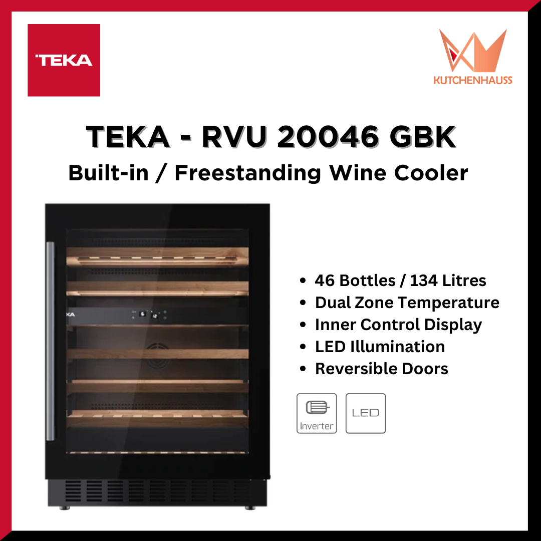 TEKA - 46 Bottles Wine Chiller | RVU 20046 GBK
