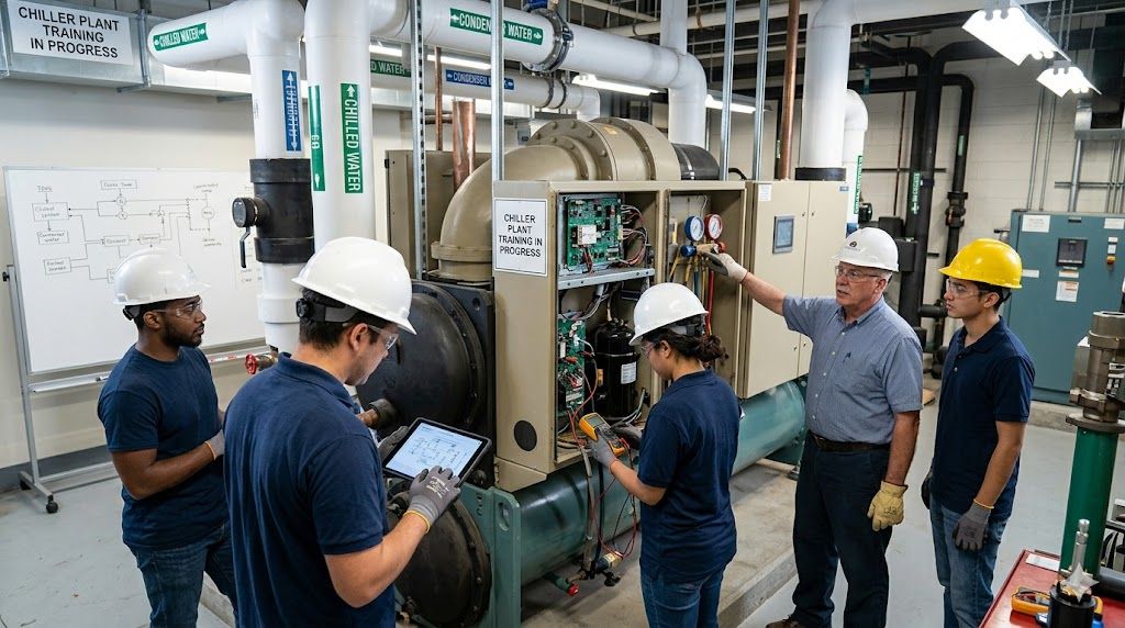 Chiller plant training