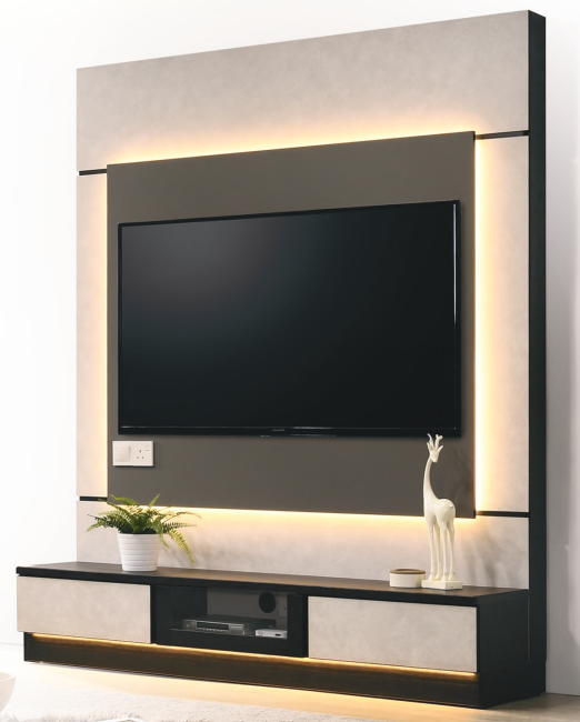 VD-1089 6' WALL STAND TV CABINET (LCD SERIES)
