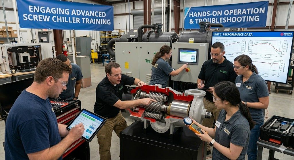Advanced screw chiller training