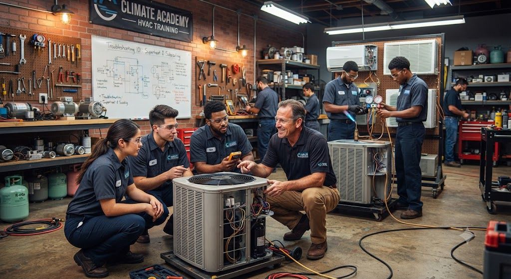 Air conditioning workshop training