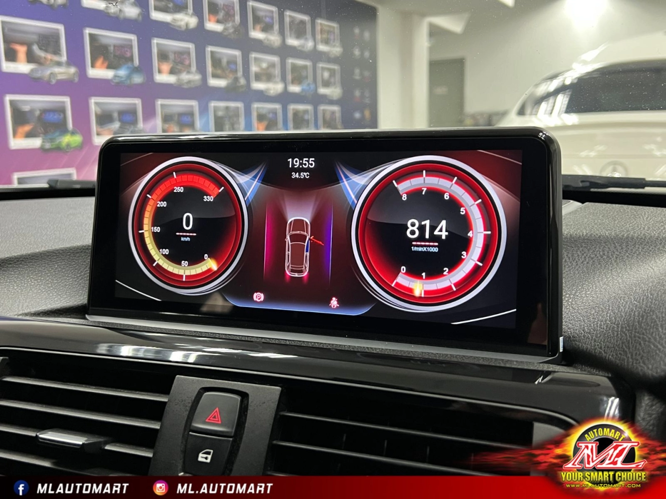 BMW 3 Series F30 Android Monitor