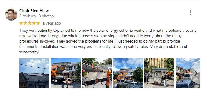 Residential Solar Panel NEM3.6kW & Mirai Energy Sdn Bhd