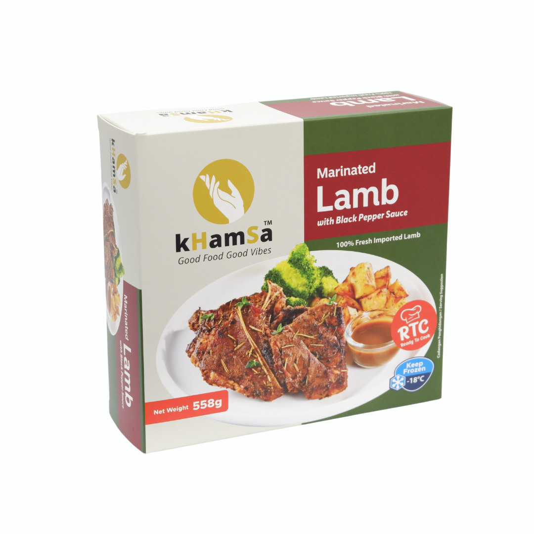 Marinated Lamb 550gm