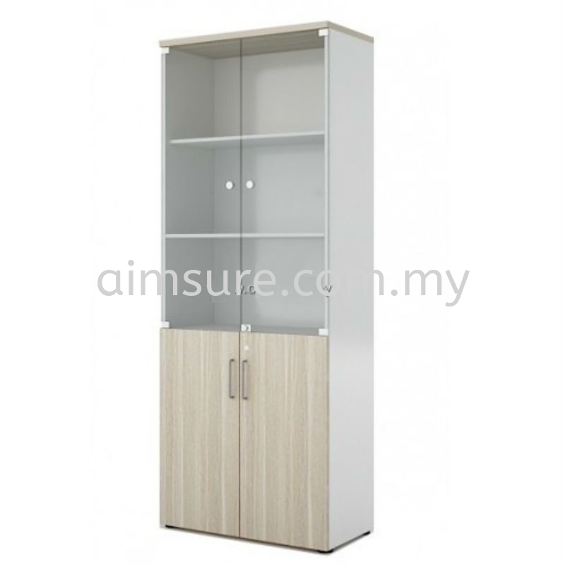 Half glass high cabinet AIM2025B