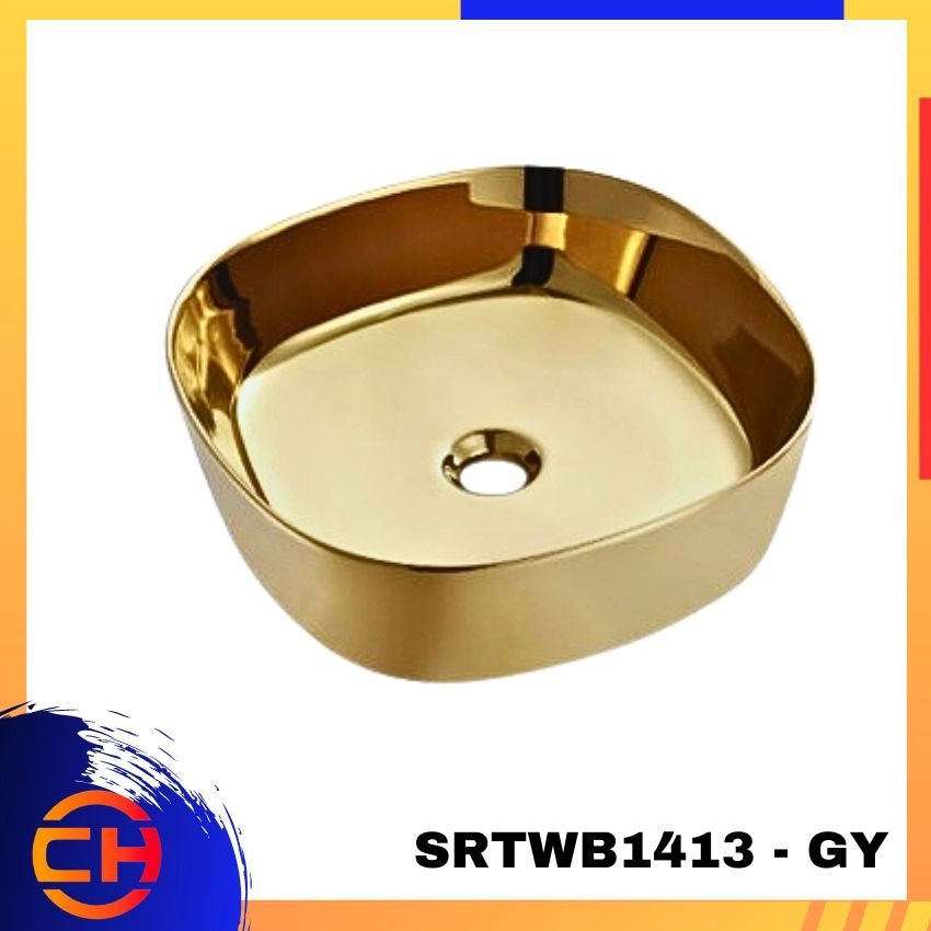  SORENTO ULTRA THIN EDGE COLOUR BASIN SRTWB3412-RG/ SRTWB1413-GY/ SRTWB1413-RW  