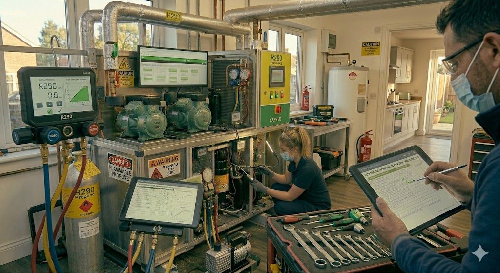 R290 maintenance tools and equipment