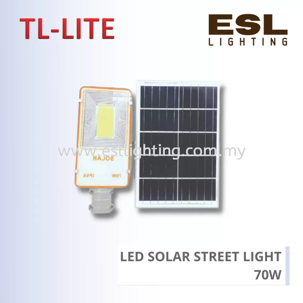 TL-LITE SOLAR LIGHT - LED SOLAR STREET LIGHT - 70W