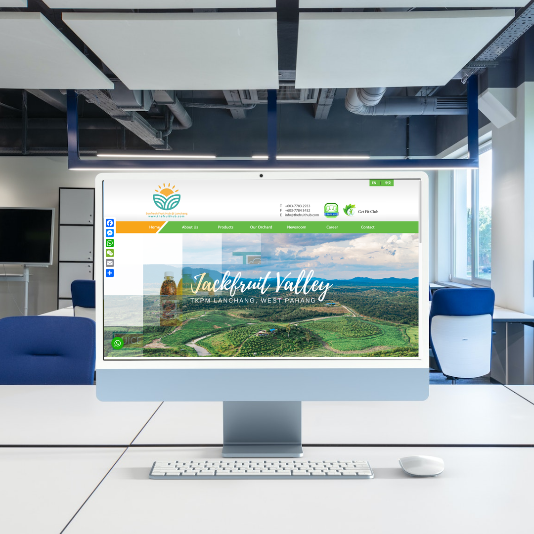 SunFresh 鲜果与果汁供应商SEO页面 | 吉隆坡