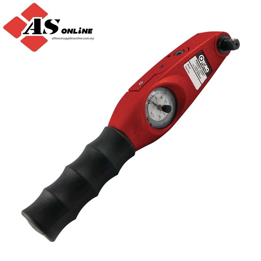KENNEDY Dial Indicating, Torque Wrench, 1.6 to 8Nm, Drive 1/4in. / Model: KEN5551060K  
