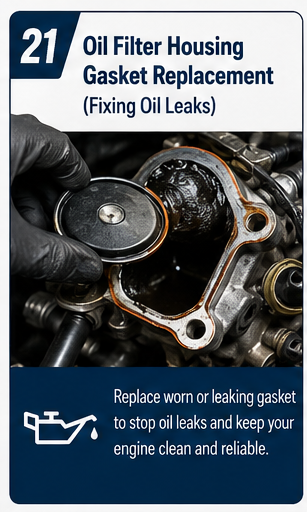Oil Filter Housing Gasket Replacement