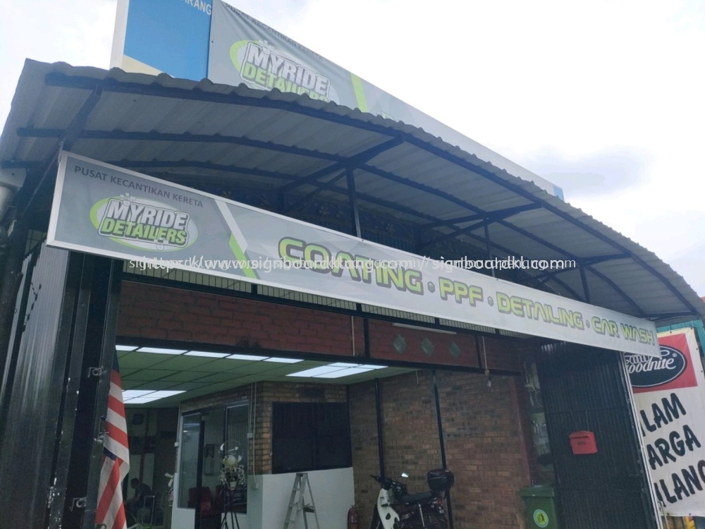 Outdoor GI Metal Signboard | Factory GI Metal Signage | Commercial Signboard Penang