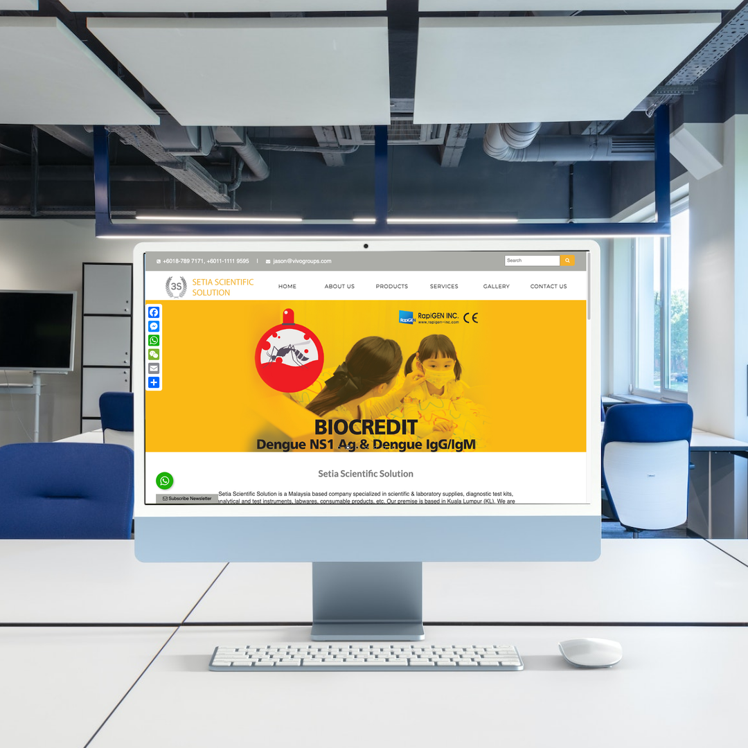 Medical Supplies Website Design + SEO Case Study for Better Buyer Enquiry | Kuala Lumpur