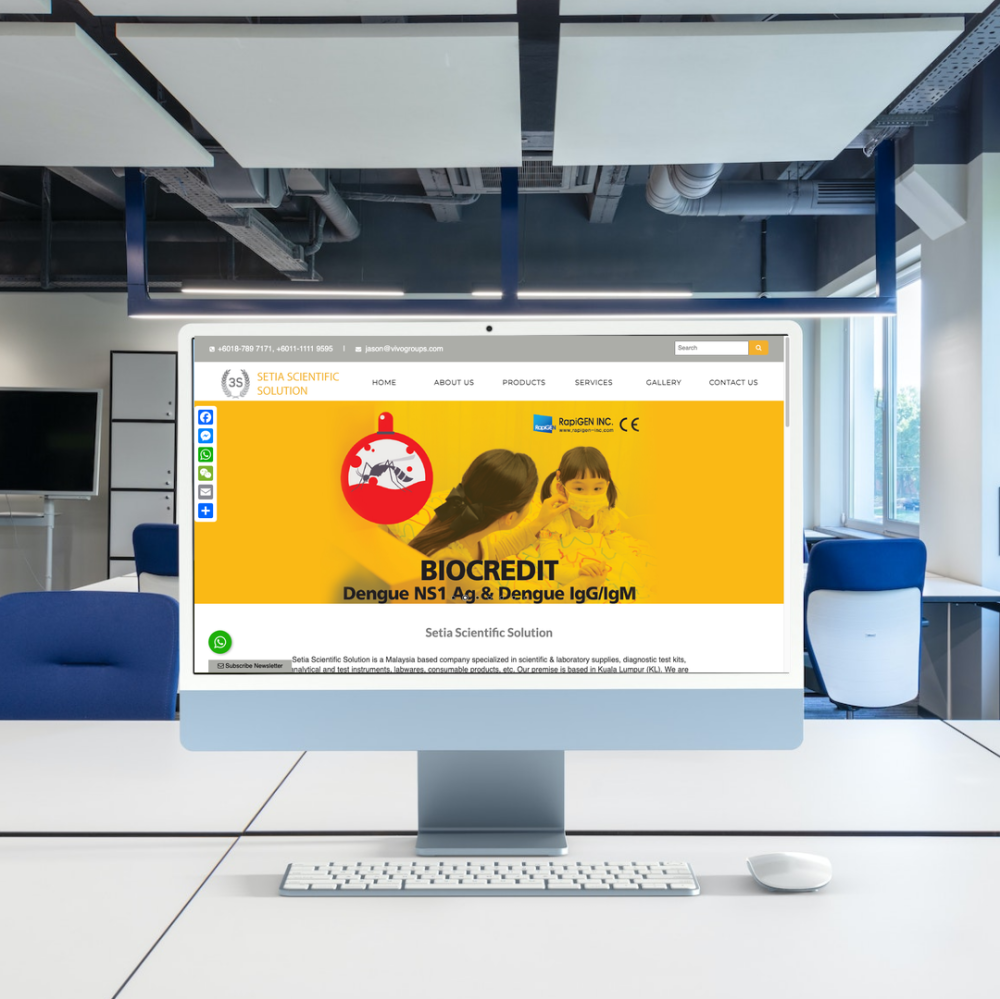 Medical Supplies Website Design + SEO Case Study for Better Buyer Enquiry | Kuala Lumpur