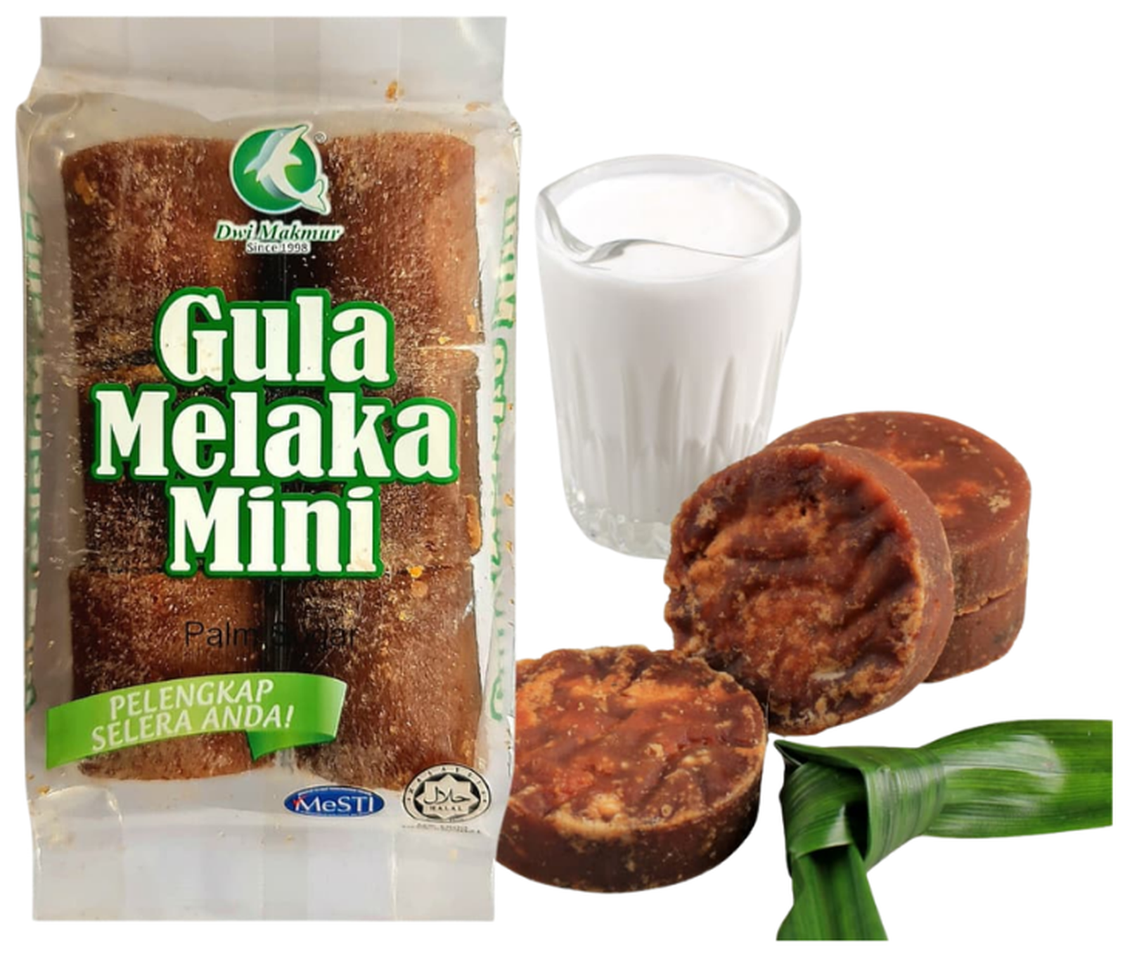 Mini Gula Melaka - 6 pcs 302 Grams RM5.50 X 6 Units C.Dwi Makmur
