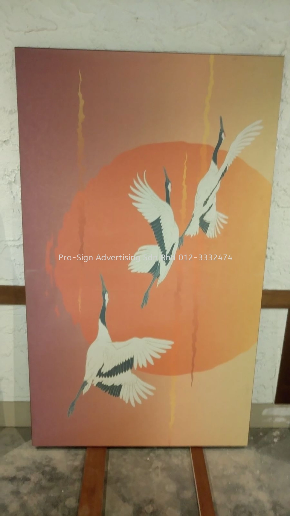 CANVAS POSTER/ WALLPAPER PRINTING (ARAGAN YOKOCHO, QUILL MALL, 2017)