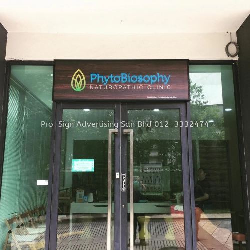 ACP PANEL SIGNBOARD (PHYTOBIOSOPHY, KL, 2020)