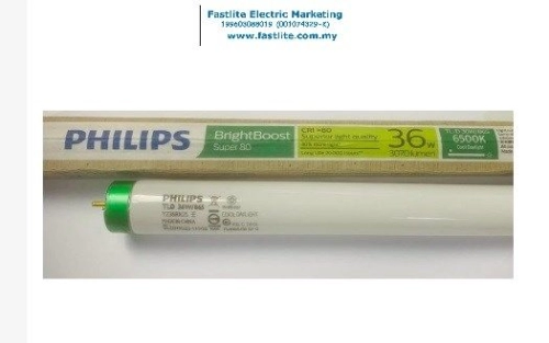 Philips TLD 36W/865 BrightBoost Super 80 Cool Daylight F/tubes x 25 pcs (1 Box)