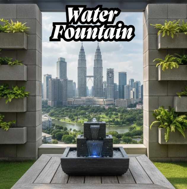 Water Fountains Wholesale 室内外的流水喷泉批发 Borong Oasis Tenang