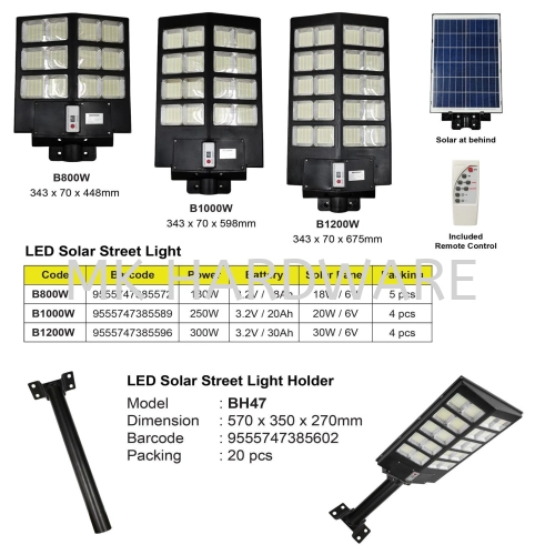 LED SOLAR STREET LIGHT