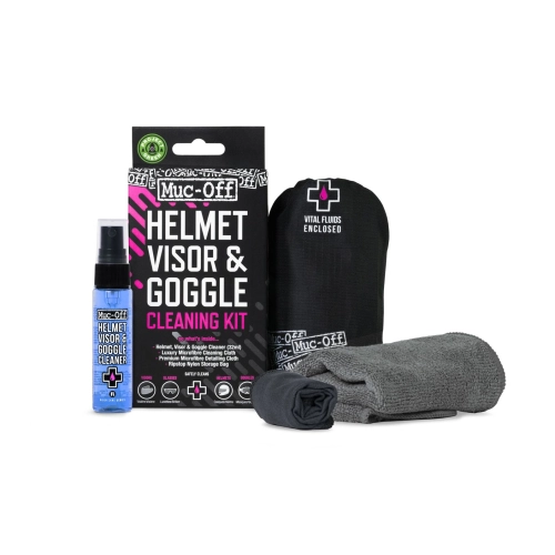 MUC-OFF Visor, Lens & Google Cleaning Kit V2