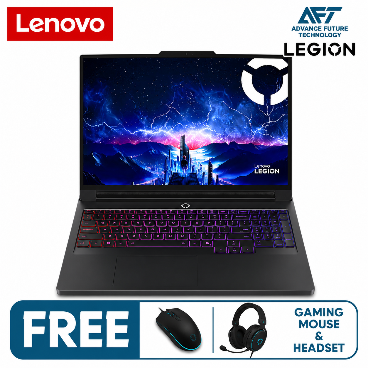 Lenovo Legion Pro 7 16IAX10H 83F5004VMJ 16" WQXGA 240Hz Gaming Laptop Black ( Intel Core Ultra 9 275HX, 32GB, 1TB SSD, RTX5080, W11 )